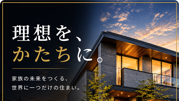 住宅注文広告バナーのデザイン