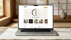 「わびさび堂」のオンラインストア。こだわりの商品を引き立てる洗練されたECサイト制作実績