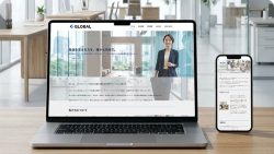 企業の信頼性とブランド価値を高める、グローバル展開を視野に入れたコーポレートサイトの制作実績