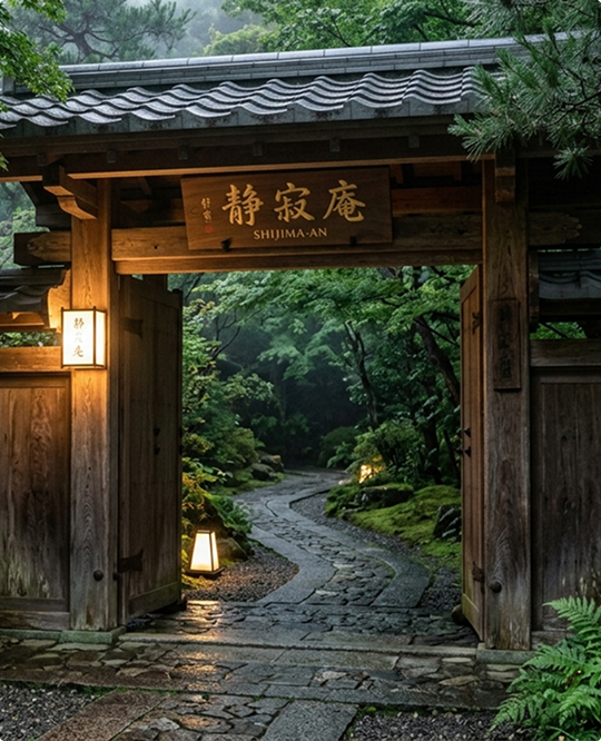 門の外観