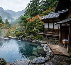 温泉写真